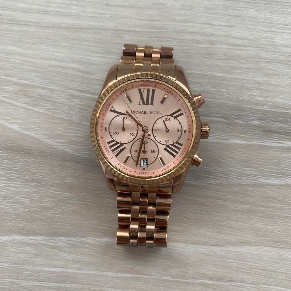 Michael Kors Rose Gold Watch